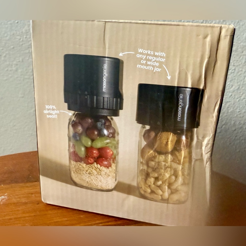 Mason Genie Vacuum Sealer Kit~New - Picture 5 of 15